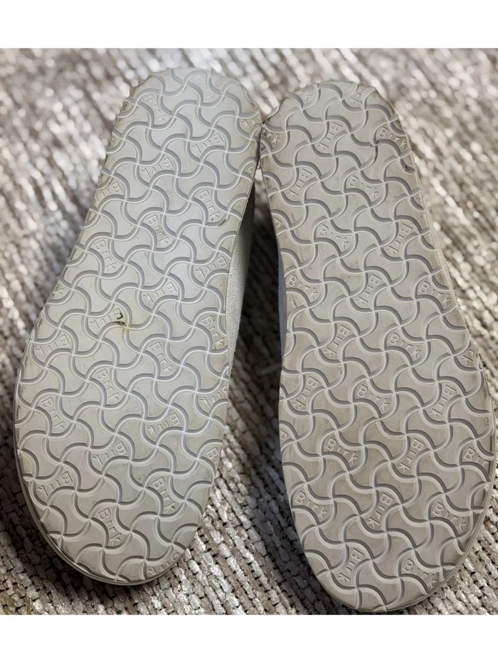 Birkenstock Honnef City Shoes White Textile Walking Low Top Sneakers Size L8 M6